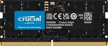 Память для ноутбуков Crucial 24 GB SO-DIMM DDR5 5600 MHz (CT24G56C46S5) 478531 фото