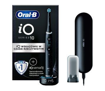 Електрична зубна щітка Oral-B iO Series 10 Cosmic Black 507598 фото