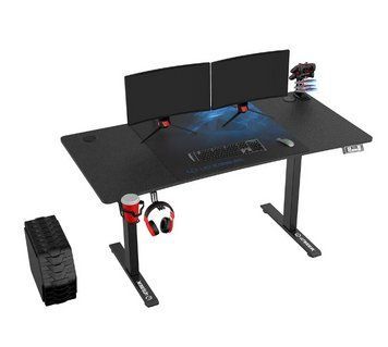 Геймерський ігровий стіл Ultradesk Level V2 Blue 480323 фото