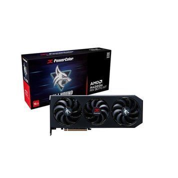 Видеокарта PowerColor Hellhound AMD Radeon RX 9070 XT 16GB GDDR6 (RX9070XT 16G-L/OC) 577652ua фото