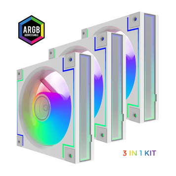 Вентилятор GameMax RD300 WH 627846ua фото