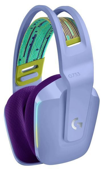 Компьютерная гарнитура Logitech Lightspeed Wireless RGB Gaming Headset G733 Lilac (981-000890) 315351ua фото