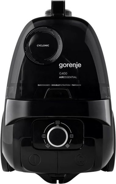 Пилосос безмішковий Gorenje VCE01G4AEBK 623517ua фото