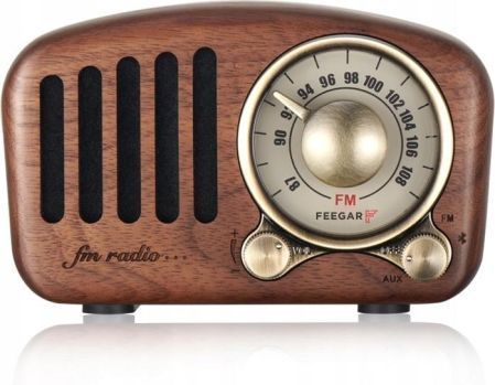 Радіоприймач Feegar Retro Wood 487781 фото