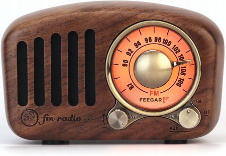 Радіоприймач Feegar Retro Wood 487781 фото