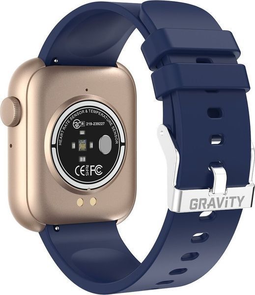 Смарт-годинник Gravity GT3-4 Dark Blue 621785 фото