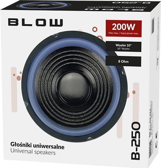 Коаксіальна автоакустика Blow B-250 8 Ohm 551210 фото