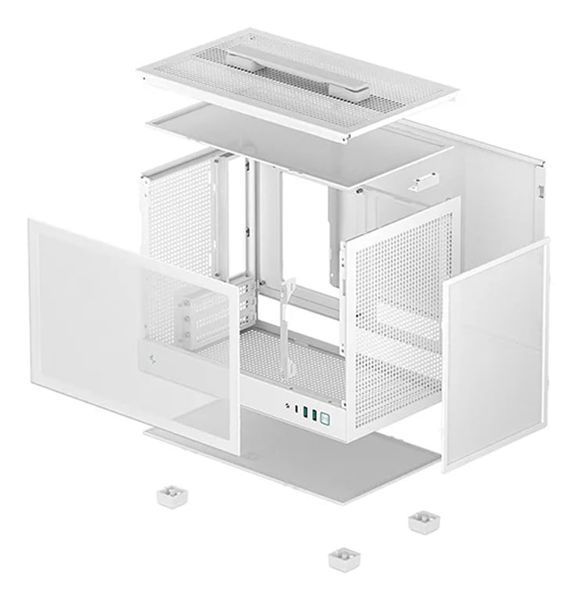 Корпус Deepcool CH160 White (R-CH160-WHNGI0-G-1) 570957 фото