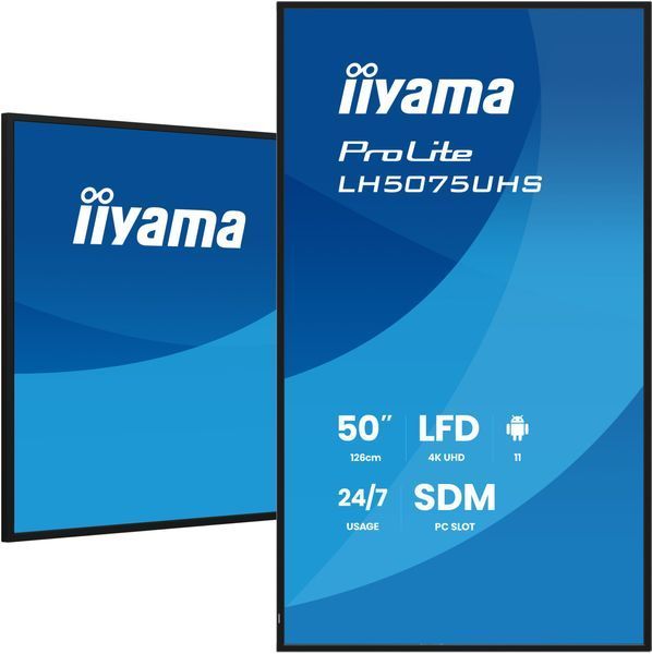 Информационный дисплей Iiyama LH5075UHS-B2AG 619819 фото