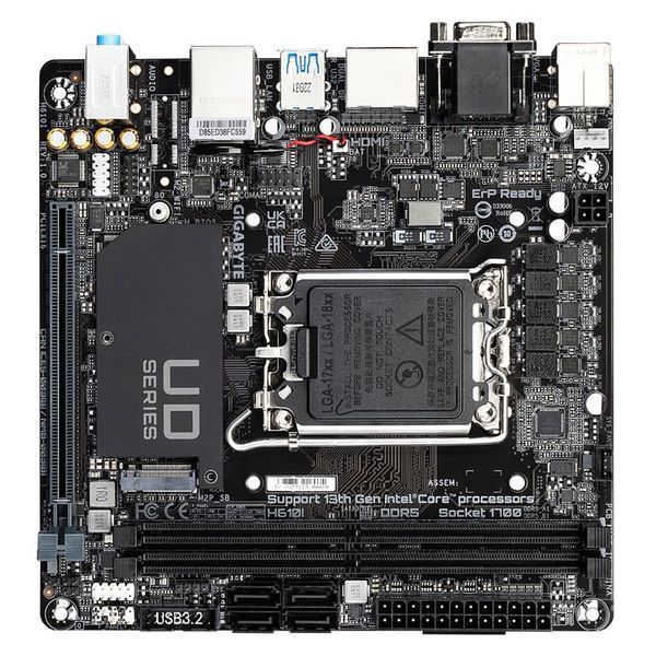 Материнська плата Gigabyte H610I 513827ua фото