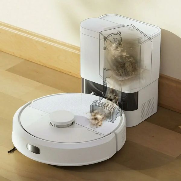 Робот-пилосос iRobot Roomba 105 Combo + AutoEmpty White 587966 фото