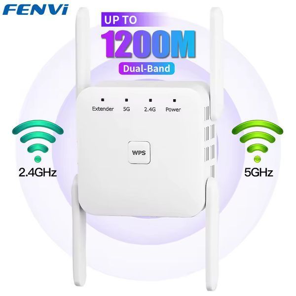 Повторювач Wi-Fi Fenvi FWD-R1208U White 623618ua фото