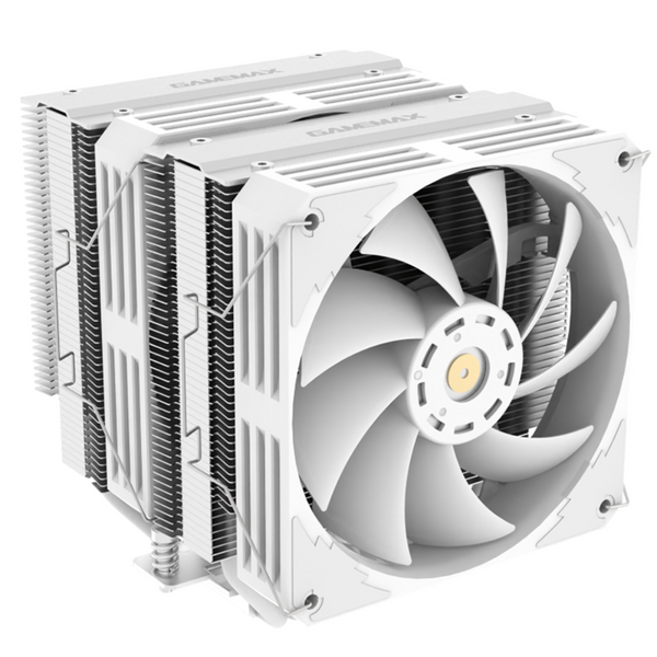 Воздушное охлаждение GameMax Twin 600 White 628610ua фото