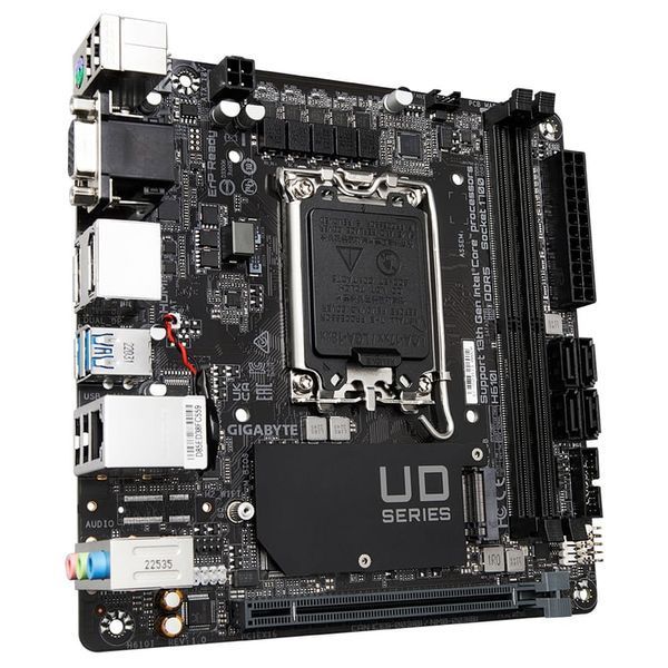 Материнська плата Gigabyte H610I 513827ua фото