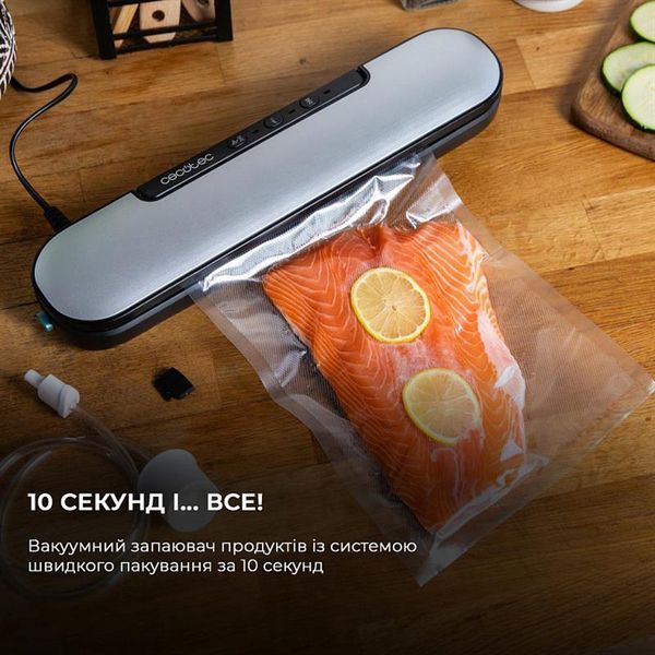 Вакуумний пакувальник Cecotec SealVac Easy Magnetik (04375) 577412ua фото