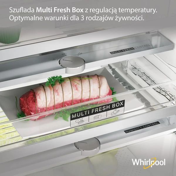 Холодильник с морозильной камерой Whirlpool WHC18 T573 512983ua фото