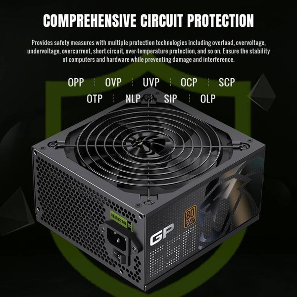 Блок живлення GameMax GP-650B 627744ua фото