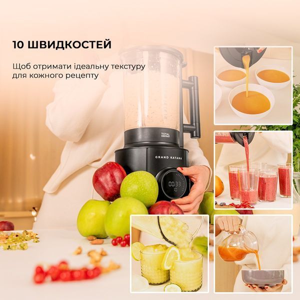 Блендер стаціонарний Cecotec Grand Katana 2700MAX Total Destroy Screen B (CCTC-03986) 577285ua фото