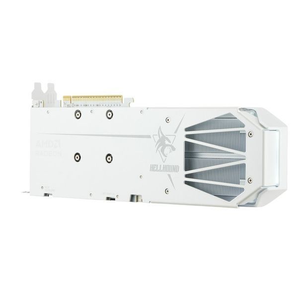 Відеокарта PowerColor Radeon RX 9060 XT 16GB Hellhound Spectral White (RX9060XT 16G-L/OC/WHITE) 619085ua фото