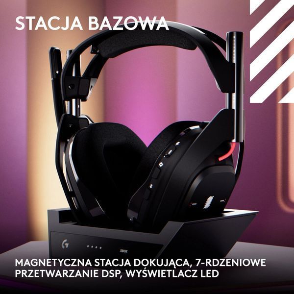 Наушники с микрофоном Logitech Astro A50 Gen5 Lightspeed Black (939-002224) 573012 фото