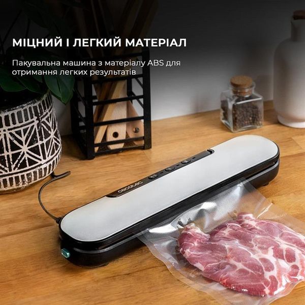 Вакуумний пакувальник Cecotec SealVac Easy Magnetik (04375) 577412ua фото