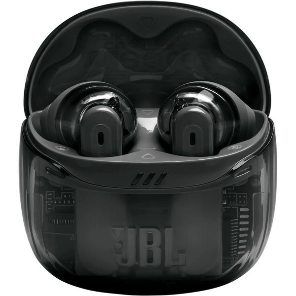 Наушники TWS JBL Tune Flex 2 Ghost Black (JBLTFLEX2GBLK) 623367ua фото
