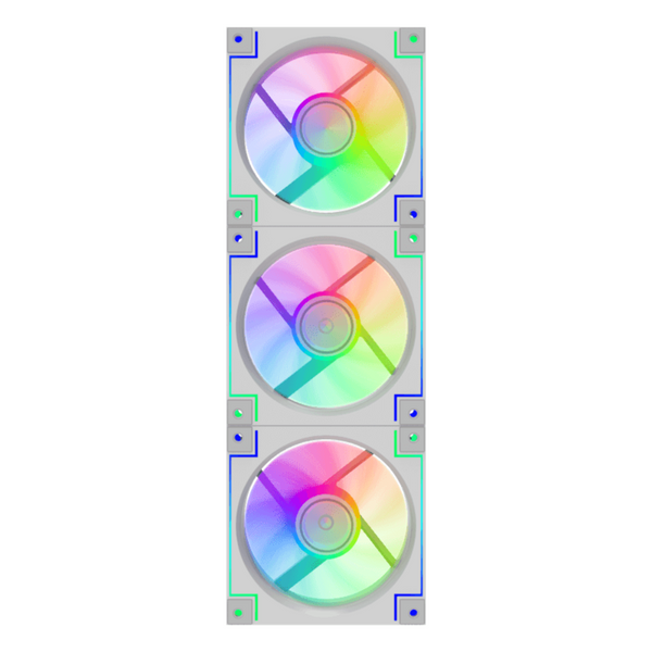 Вентилятор GameMax RD300 WH 627846ua фото