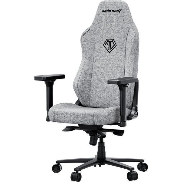 Комп'ютерне крісло для геймера Anda Seat Phantom 3 XL Gray Fabric (AD18XL-52-G-F-G01) 622961ua фото