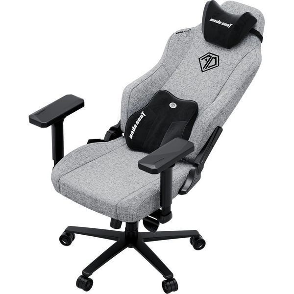 Комп'ютерне крісло для геймера Anda Seat Phantom 3 XL Gray Fabric (AD18XL-52-G-F-G01) 622961ua фото