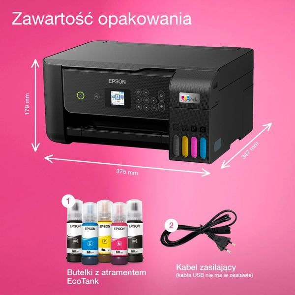 БФП Epson EcoTank L3280 Inkjet A4 WiFi Black (C11CJ66426) 509150 фото