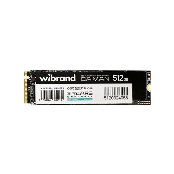 SSD накопитель Wibrand Caiman 512GB M.2 NVMe (WIM.2SSD/CA512GB) 627137ua фото