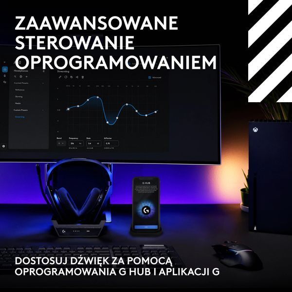 Наушники с микрофоном Logitech Astro A50 Gen5 Lightspeed Black (939-002224) 573012 фото