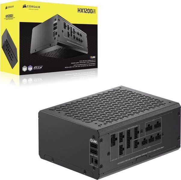 Блок живлення Corsair iCUE LINK HXi Shift 1200W (CP-9020267) 618707 фото