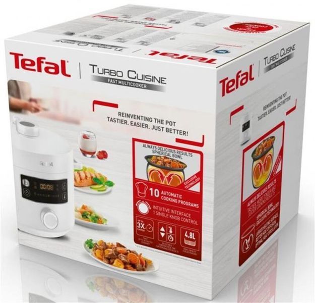 Мультиварка - скороварка Tefal Turbo Cuisine CY754130 579068 фото