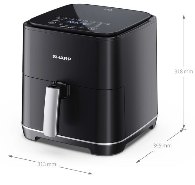 Мультипечь (аэрофритюрница) Sharp AF-GS552AE-B 510585 фото