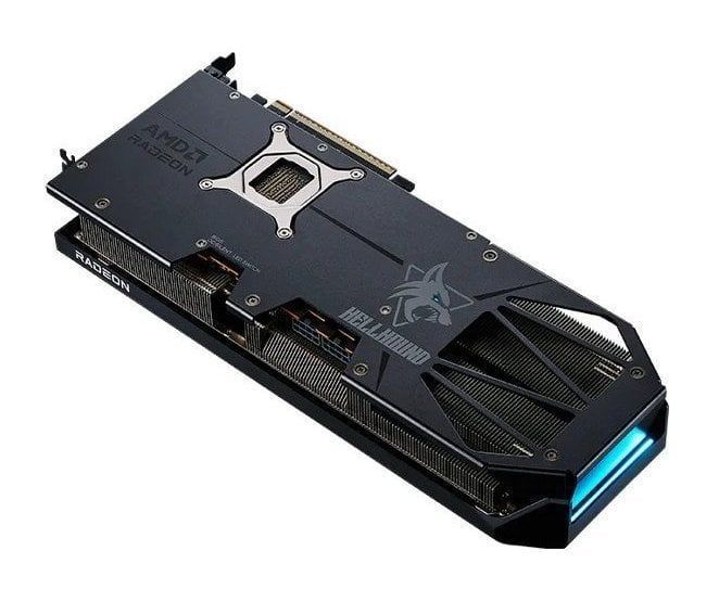 Видеокарта PowerColor Hellhound AMD Radeon RX 9070 XT 16GB GDDR6 (RX9070XT 16G-L/OC) 577652ua фото