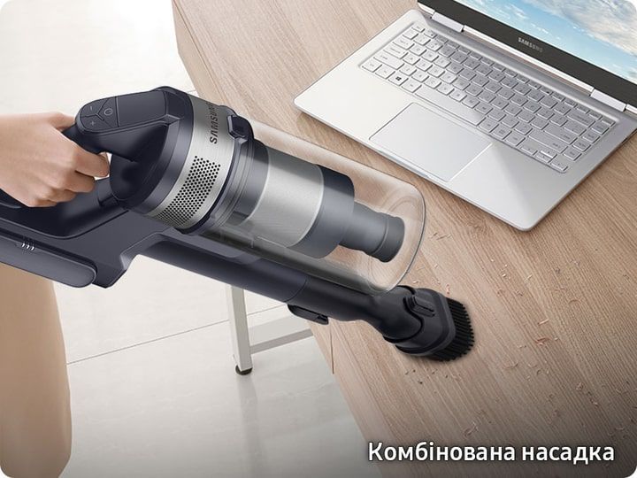 Вертикальный + ручной пылесос (2в1) Samsung Jet 75 VS20B75ADR5 577563ua фото