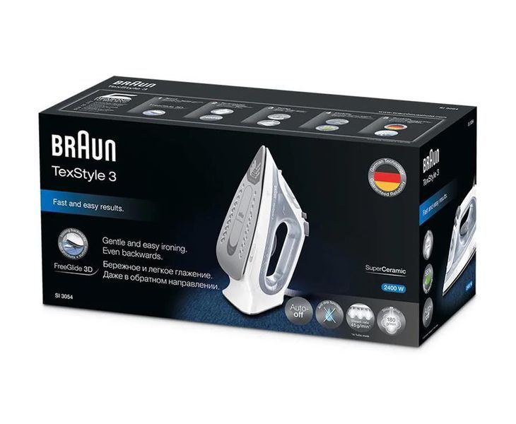 Праска з парою Braun TexStyle 3 SI 3054 GY 332472 фото