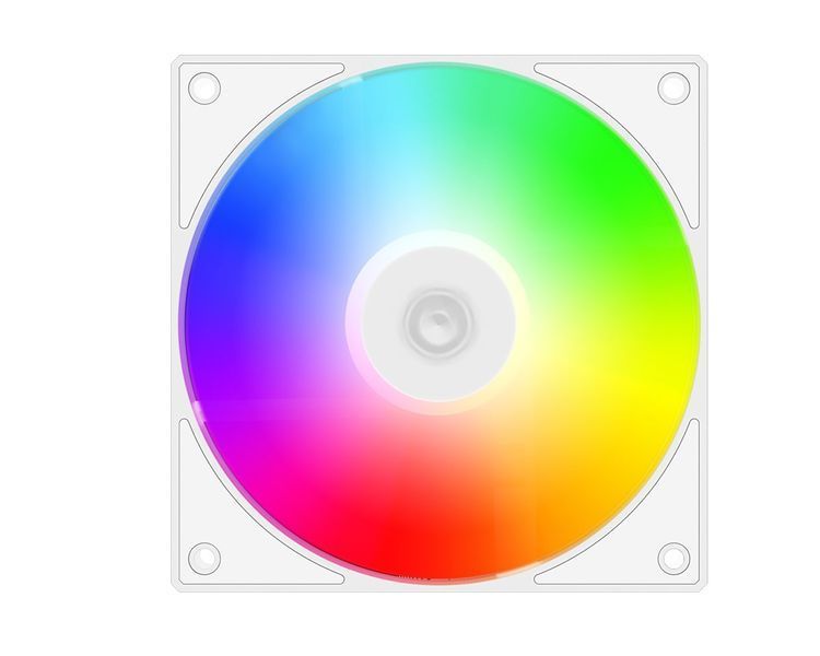 Вентилятор ID-Cooling AS-120-ARGB-W 577483ua фото
