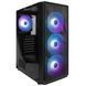 Корпус 1Stplayer FD3-BK-4F7 Black 623011ua фото 1