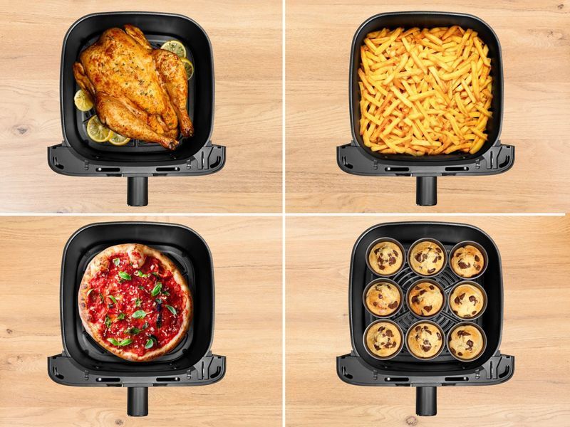 Мультипіч (аерофритюрниця) Tefal Easy Fry Mega EY855BE0 595522ua фото
