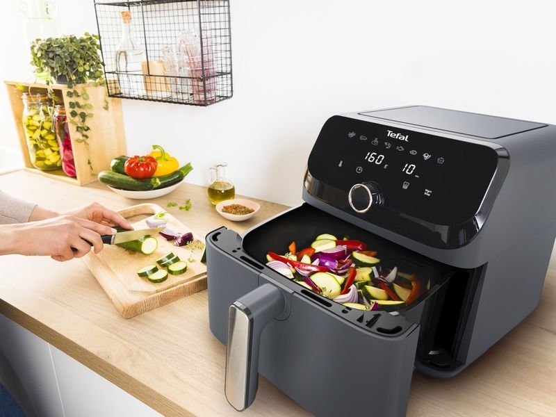 Мультипіч (аерофритюрниця) Tefal Easy Fry Mega EY855BE0 595522ua фото