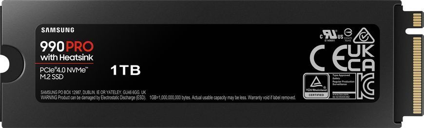 SSD накопичувач Samsung 990 PRO with Heatsink 1 TB (MZ-V9P1T0CW) 475804ua фото