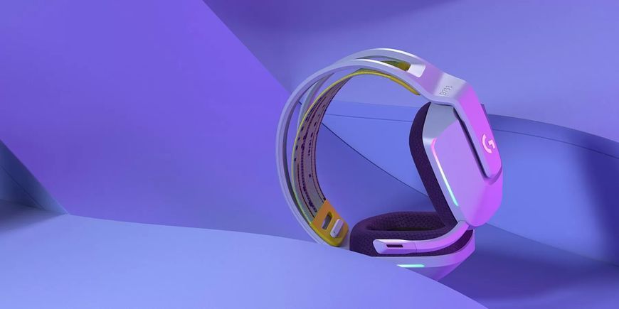 Компьютерная гарнитура Logitech Lightspeed Wireless RGB Gaming Headset G733 Lilac (981-000890) 315351ua фото