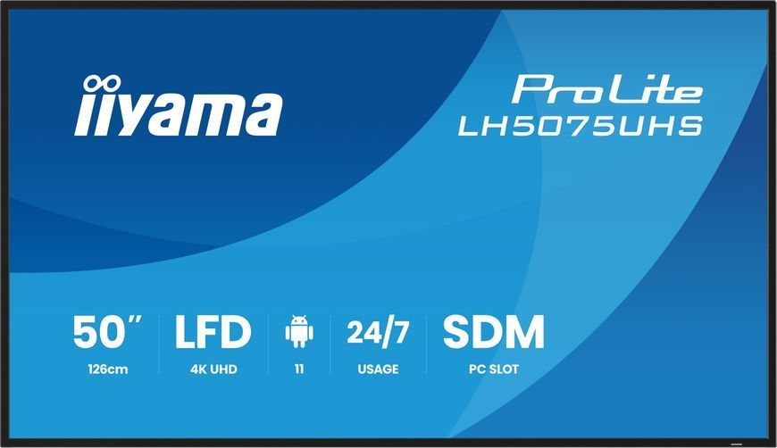Информационный дисплей Iiyama LH5075UHS-B2AG 619819 фото