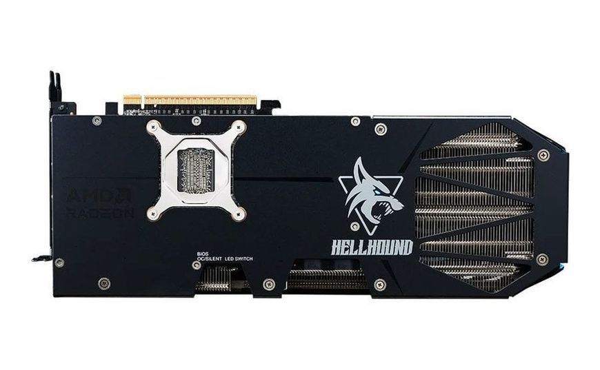 Видеокарта PowerColor Hellhound AMD Radeon RX 9070 XT 16GB GDDR6 (RX9070XT 16G-L/OC) 577652ua фото