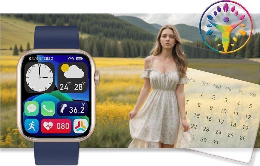 Смарт-годинник Gravity GT3-4 Dark Blue 621785 фото