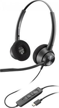 Наушники с микрофоном Poly EncorePro 320 Stereo USB-A Black (767G0AA) 548020ua фото