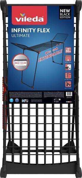 Напольная сушилка для белья Vileda Infinity Flex Ultimate 178872 573574 фото