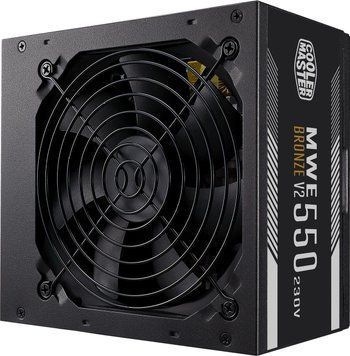 Блок питания Cooler Master MWE 550 Bronze V2 230V (MPE-5501-ACABW-B) 341384 фото